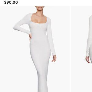 SKIMS Maxi Dress Longsleeve
